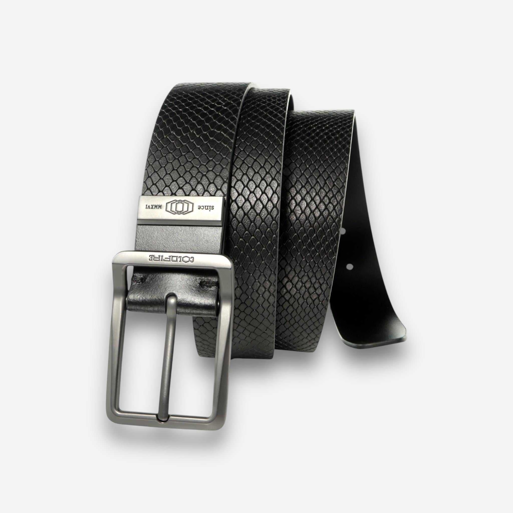 Titan Elite Snake Belt-Men's Leather Belt-COLDFIRE