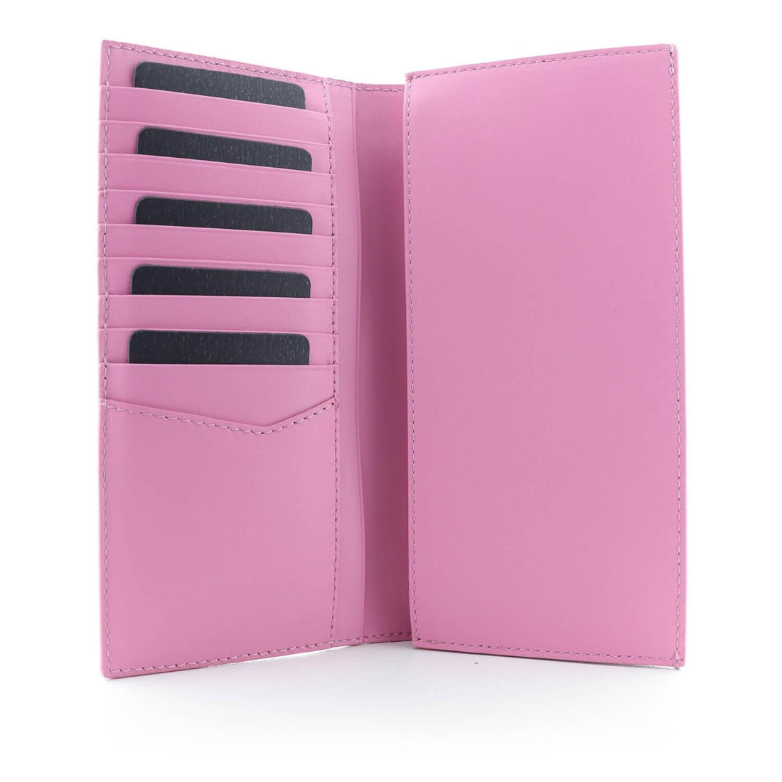 Дамско Портмоне Candy с капак в розово - естествена кожа - Color Vibes - COLDFIRE