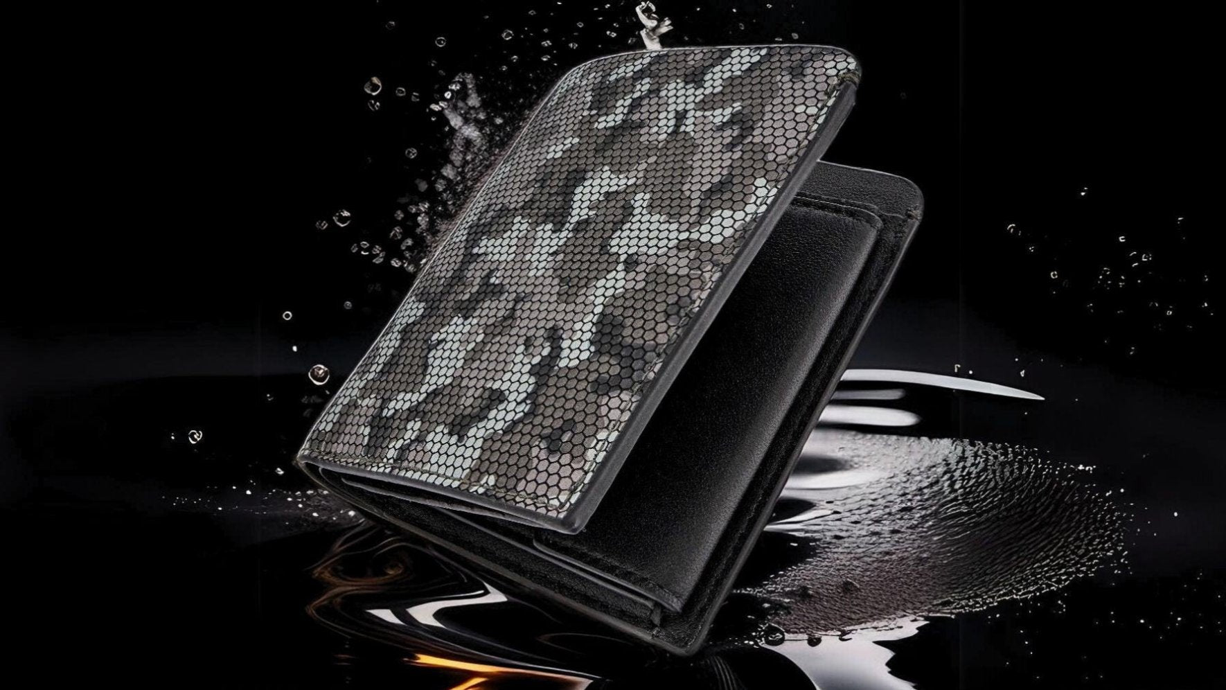 coldfire fusion unisex wallet black camouflage