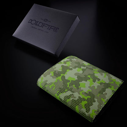 Unisex Wallet 6cc & Coin Pocket - Lime | COLDFIRE - lifestyle