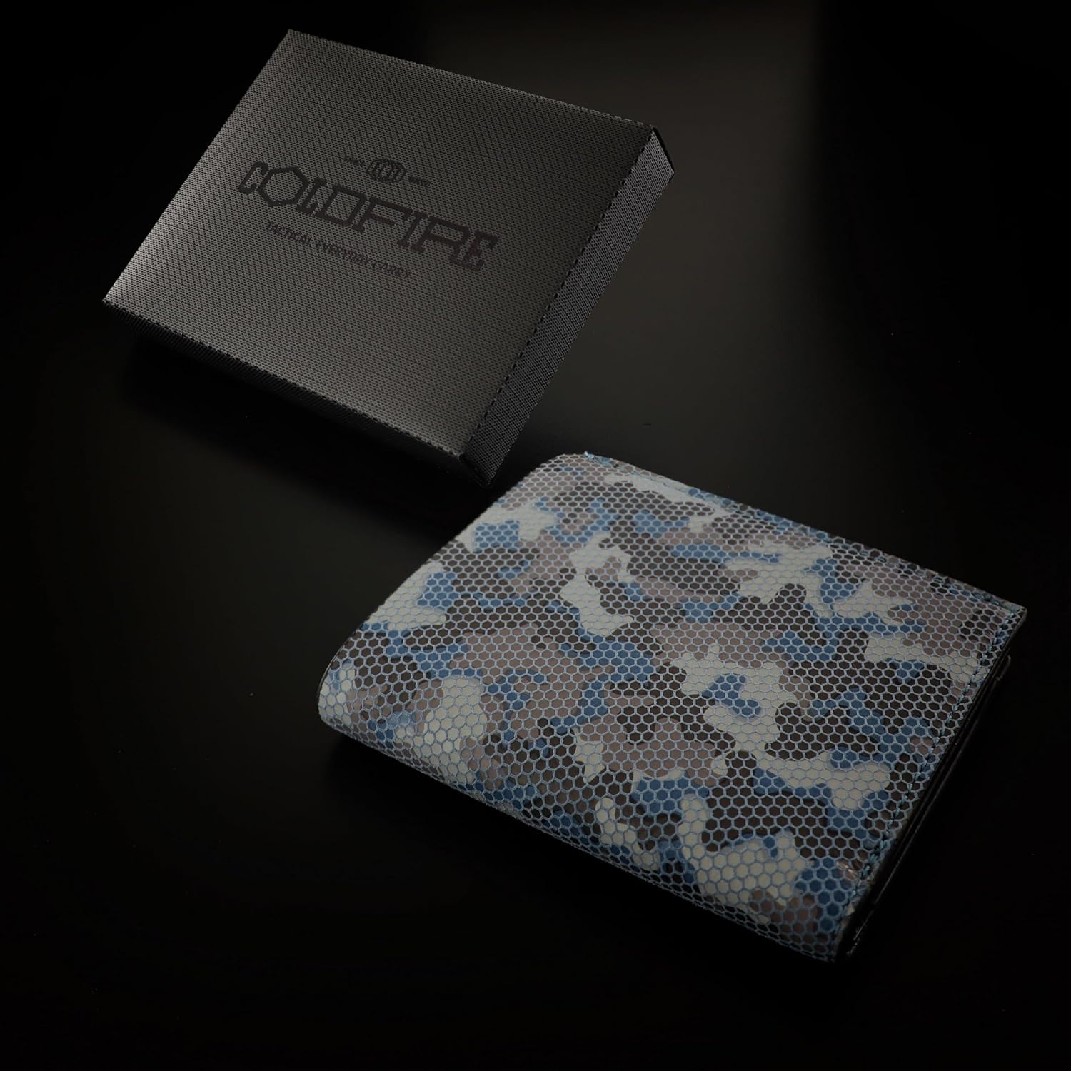 Unisex Wallet 6cc & Coin Pocket - Sky | COLDFIRE - COLDFIRE