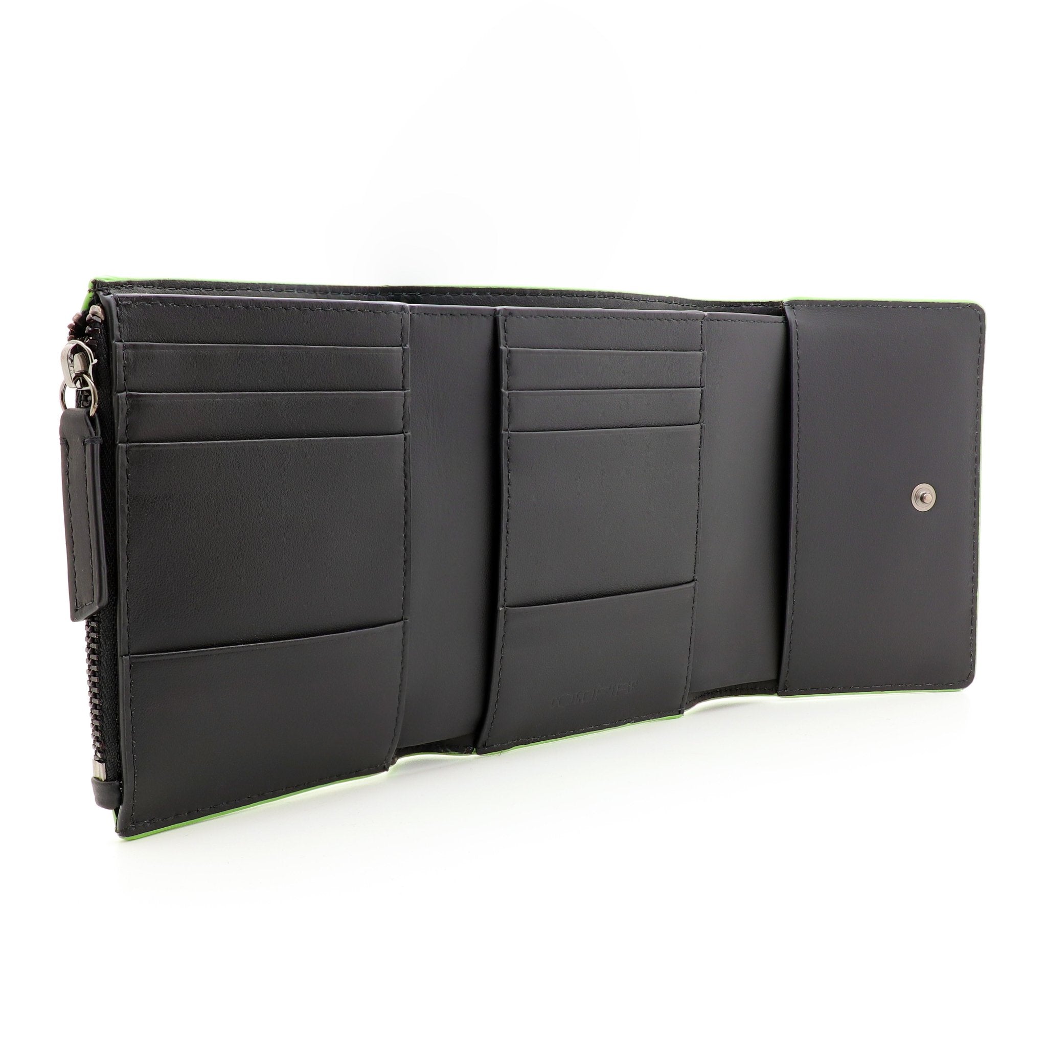 Unisex Wallet 8cc & Zip Pocket - Lime | COLDFIRE - COLDFIRE