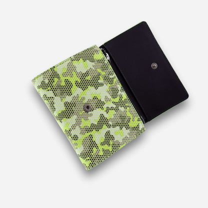 Unisex Wallet 8cc & Zip Pocket - Lime | COLDFIRE - COLDFIRE