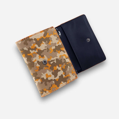 Unisex Wallet 8cc & Zip Pocket - Mandarine Orange | COLDFIRE - COLDFIRE