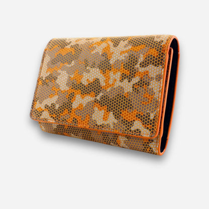 Unisex Wallet 8cc & Zip Pocket - Mandarine Orange | COLDFIRE - COLDFIRE