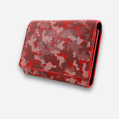 Unisex Wallet 8cc & Zip Pocket - Red | COLDFIRE - COLDFIRE