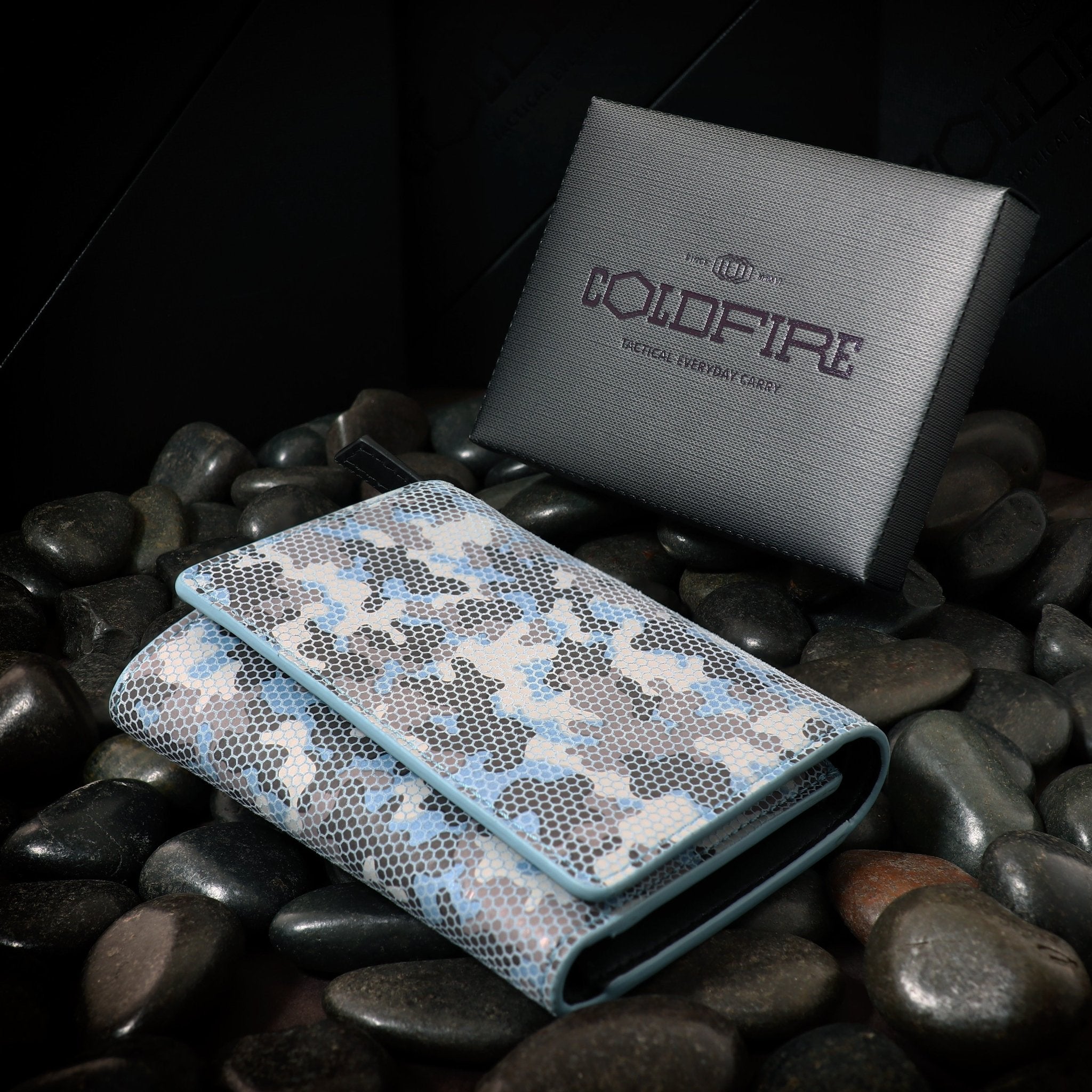 Unisex Wallet 8cc & Zip Pocket - Sky | COLDFIRE - lifestyle