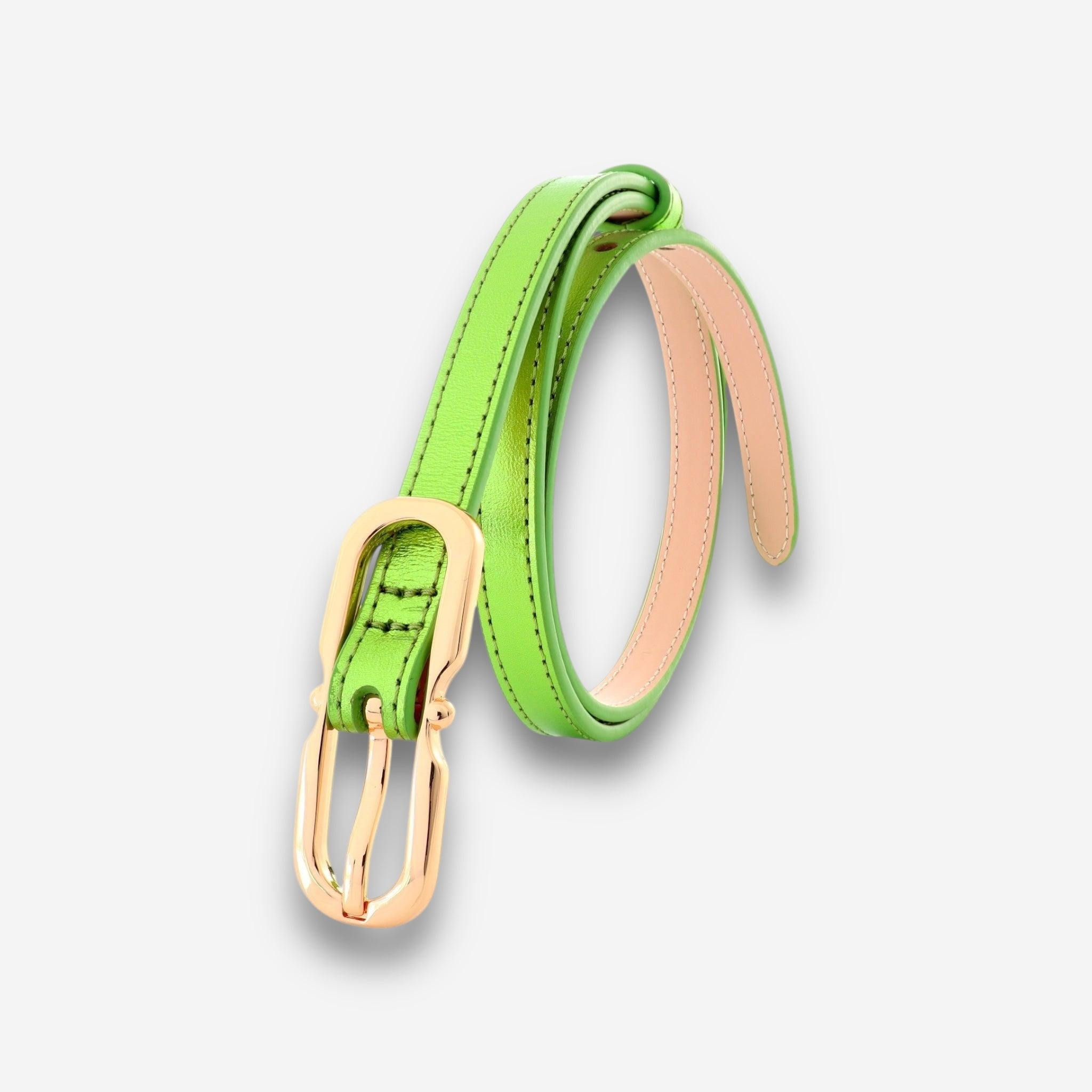 Solstice Gold - Fresh Green-women's belt-COLDFIRE