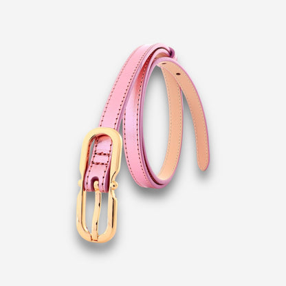 Solstice Gold - Malin Pale Pink-women's belt-COLDFIRE