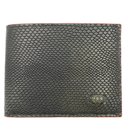 SNAKE EYE - Slim Bifold Wallet 6cc - Red - COLDFIRE